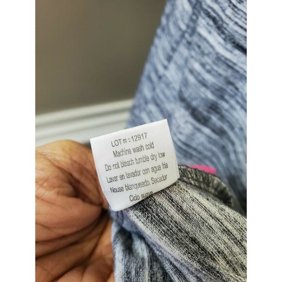 Thyme & Honey Womens Solid Cotton Round Neck Short Sleeve Long Maxi Dress Size S - Picture 10 of 13